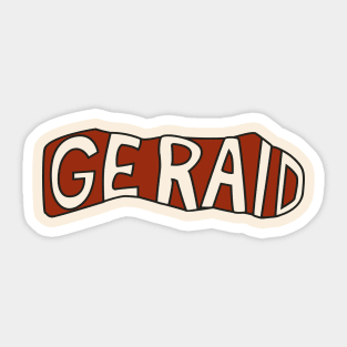 GERAID Sticker